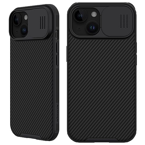 Mangix iPhone 15 Plus Case Camera Cover,Slim Fit Thin Polycarb